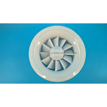 Adjustable Blades Swirl Diffuser Iron Sheet Round Air Diffuser